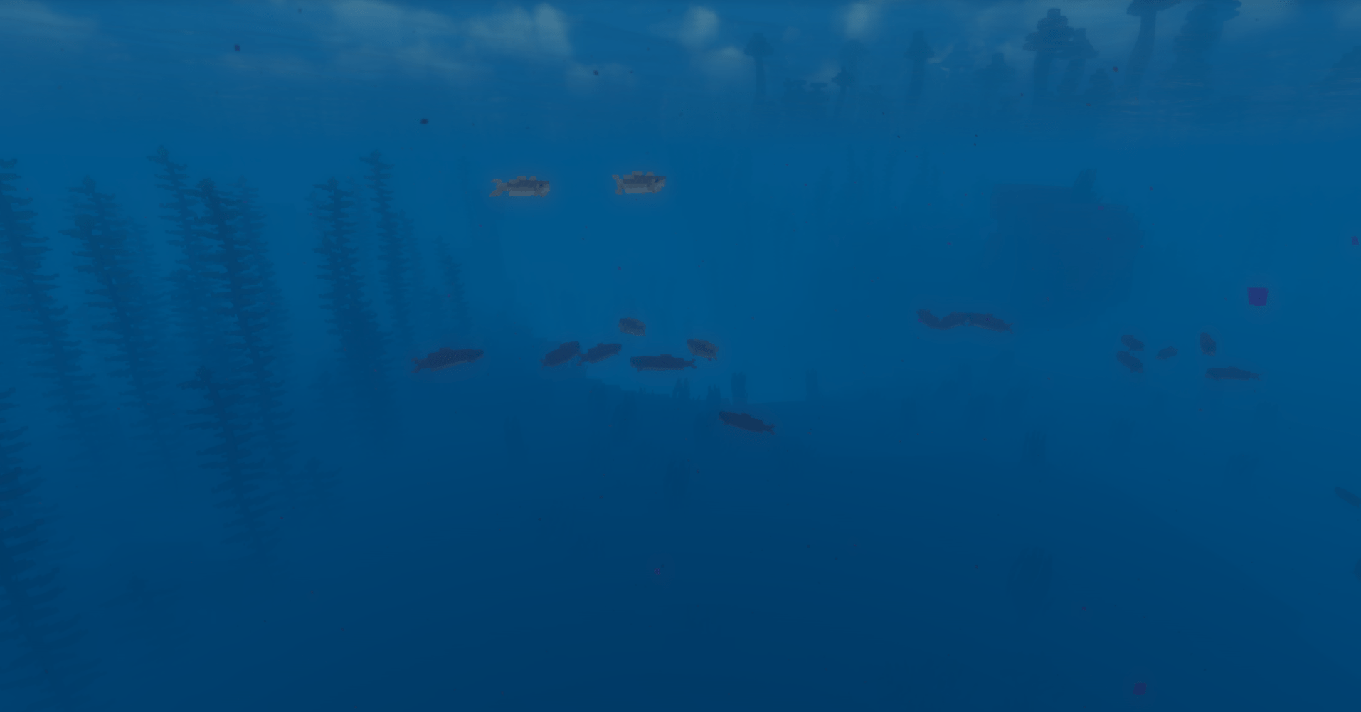 Picture of fish in minecraft