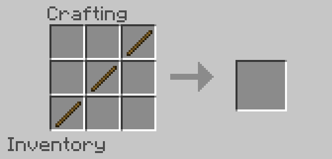 how to make a fishing rod in Minecraft