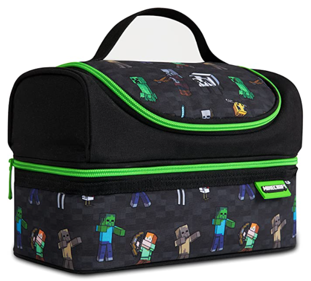 3 tier Minecraft lunchbox