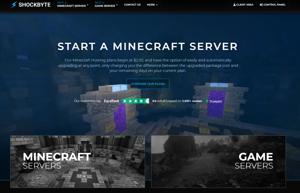 10 best minecraft server hosting companies shockbyte