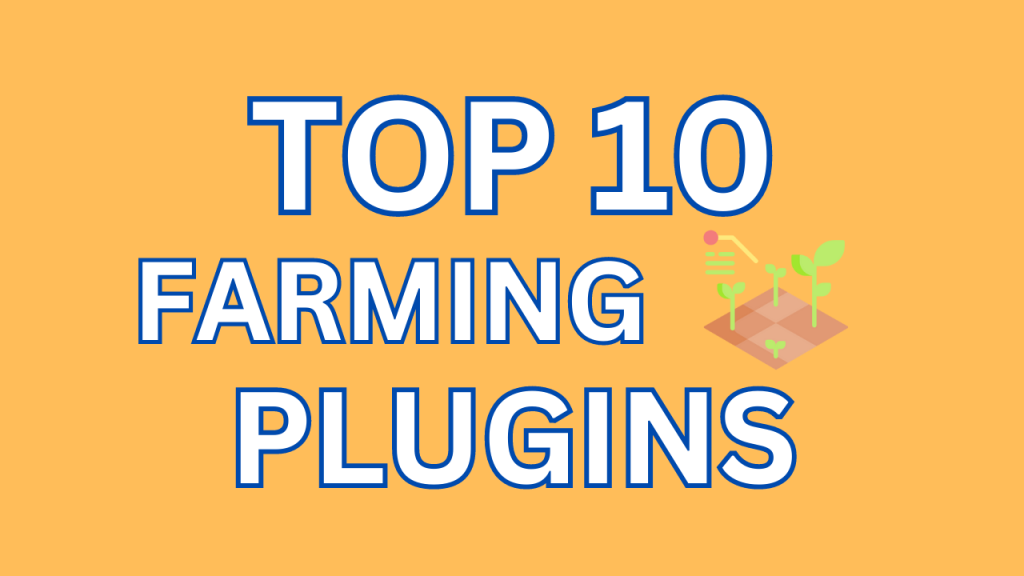 TOP 10 minecraft farming plugins
